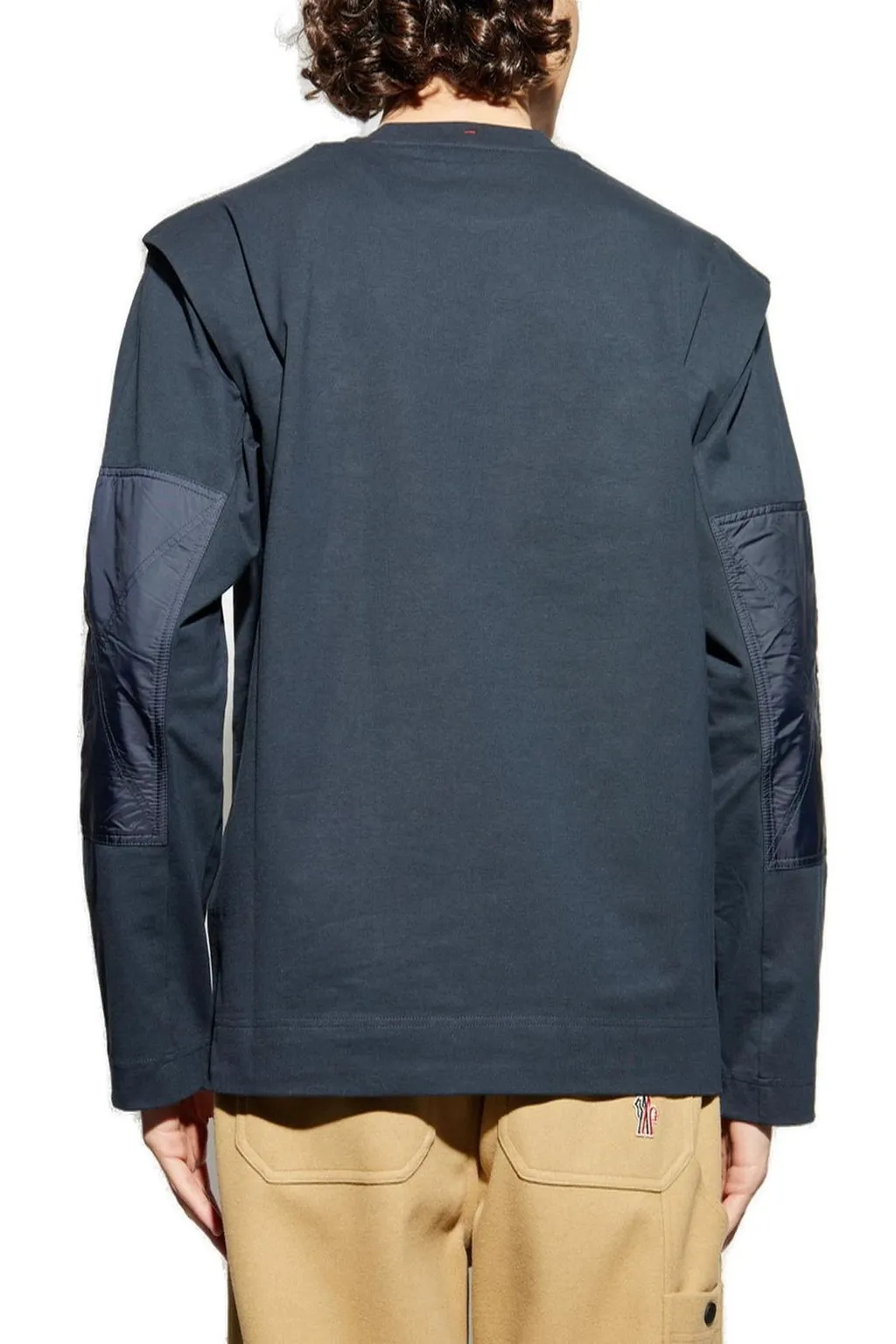 Moncler Grenoble Logo Embroidered Crewneck T-Shirt