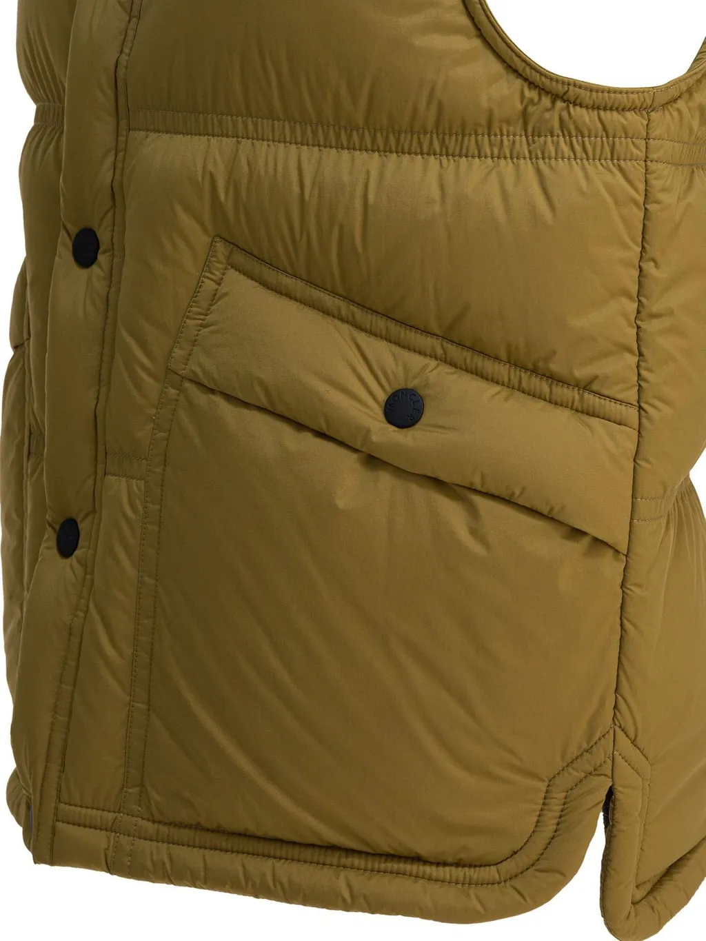 Moncler Grenoble Aul Logo Embroidered Ski Gilet