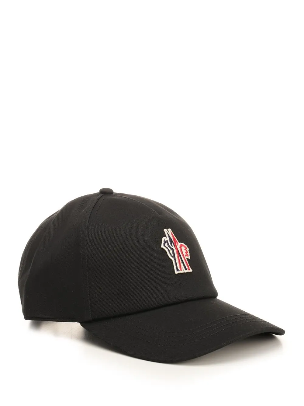 Moncler Grenoble Logo Embroidered Baseball Cap
