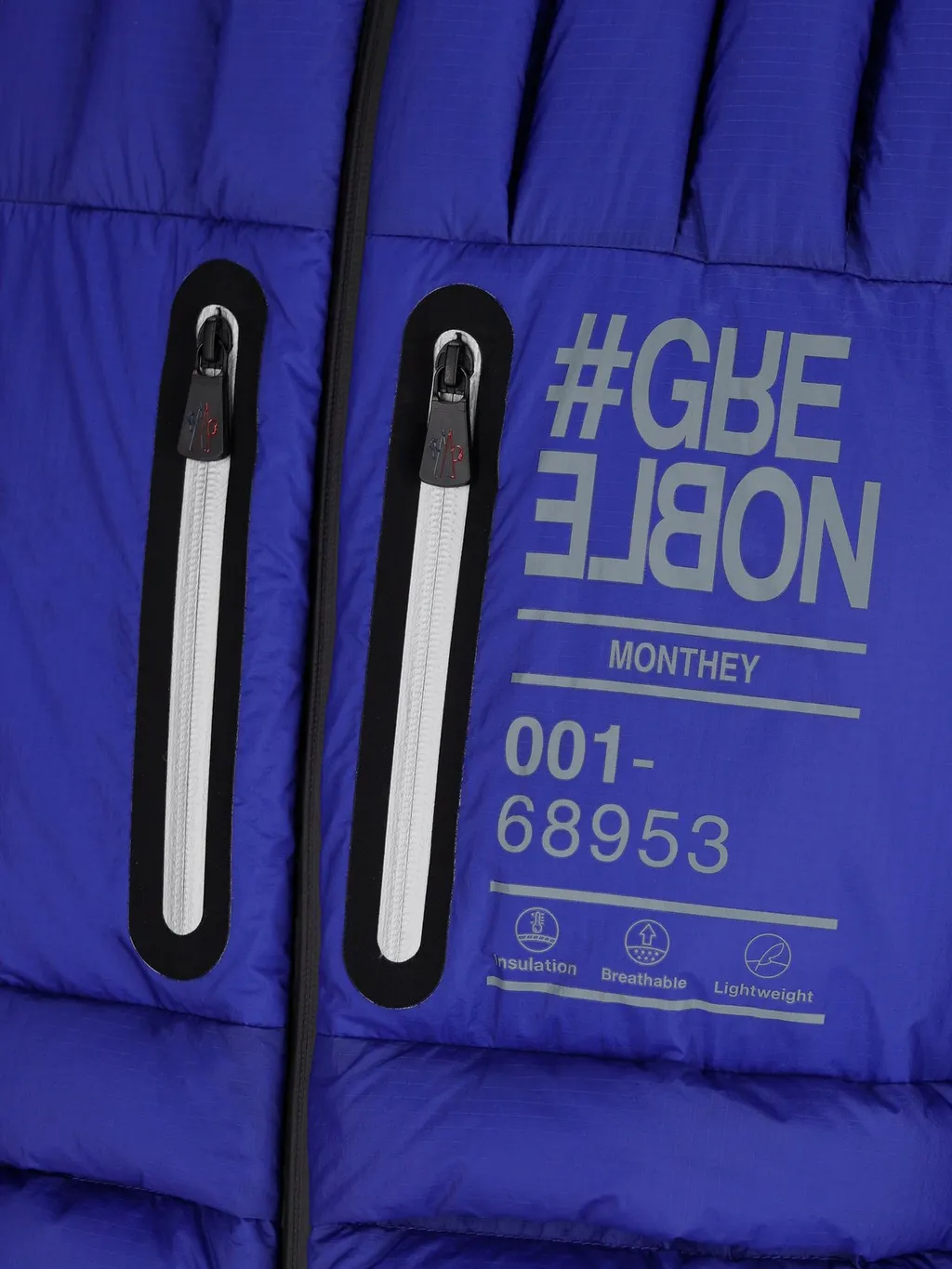 Moncler Grenoble Monthey Zip-Up Puffer Jacket
