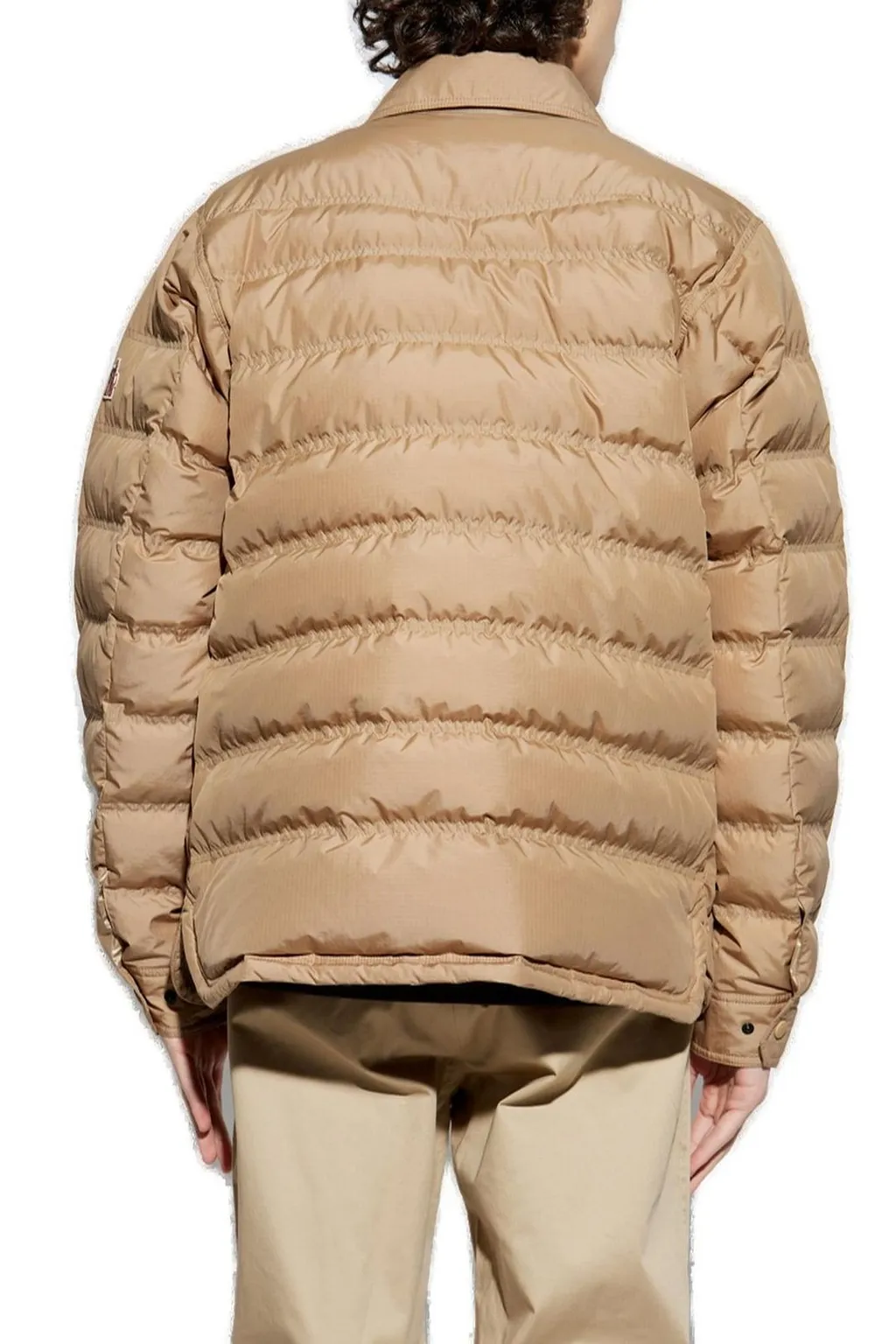 Moncler Grenoble Lavachey Packable Down Shirt Jacket