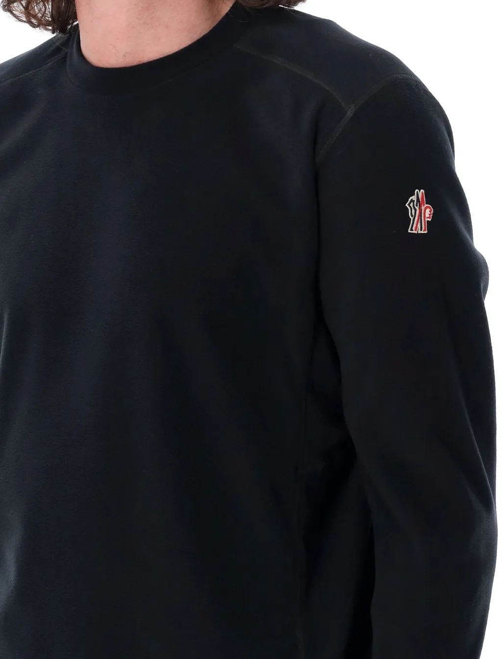 Moncler Grenoble Logo Embroidered Crewneck Jumper