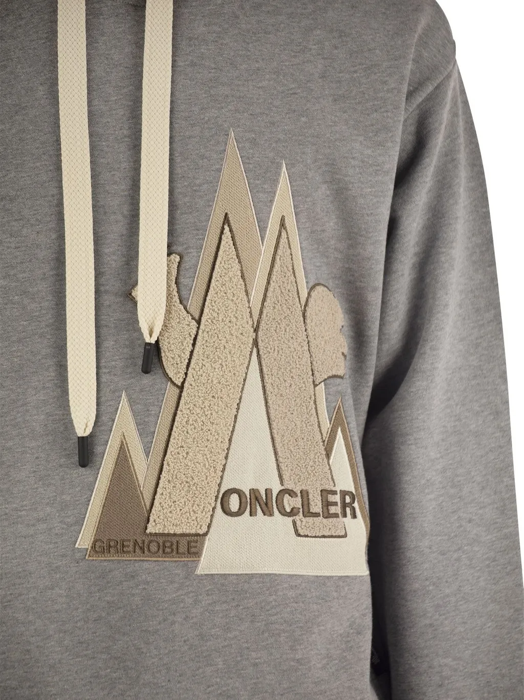 Moncler Grenoble Logo Printed Drawstring Hoodie