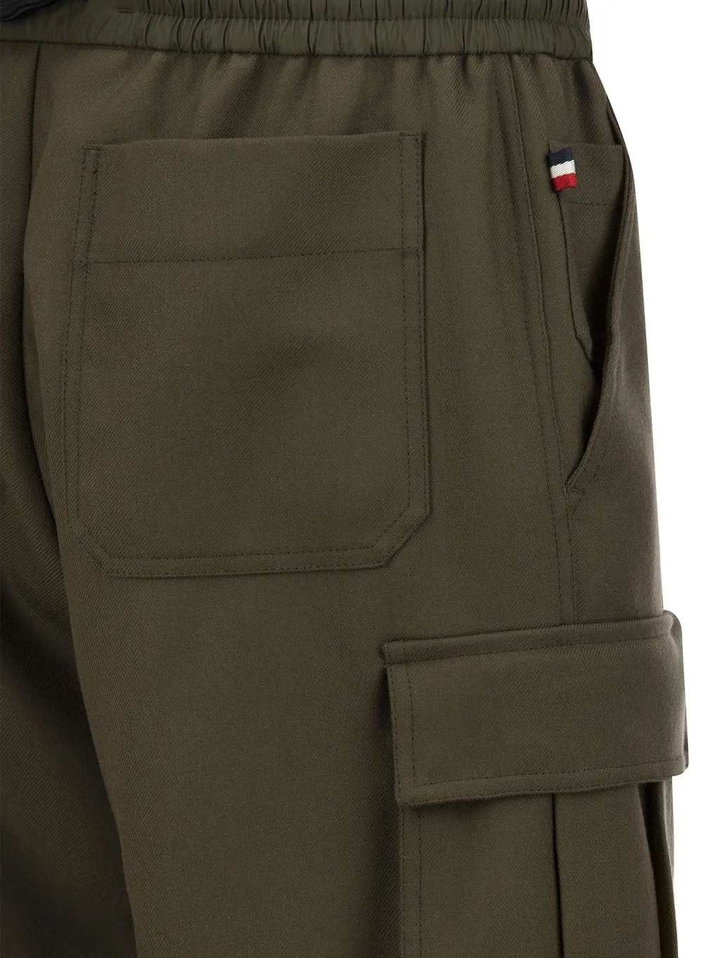 Moncler Grenoble Drawstring Straight Leg Trousers