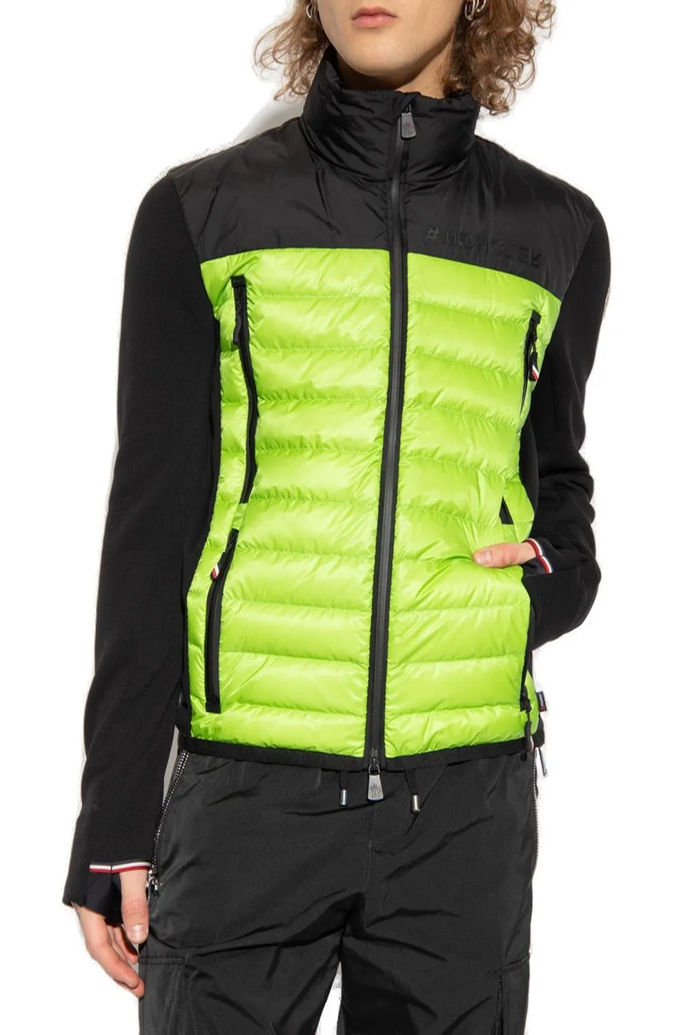 Moncler Grenoble Thumbholes Long Sleeve Padded Jacket