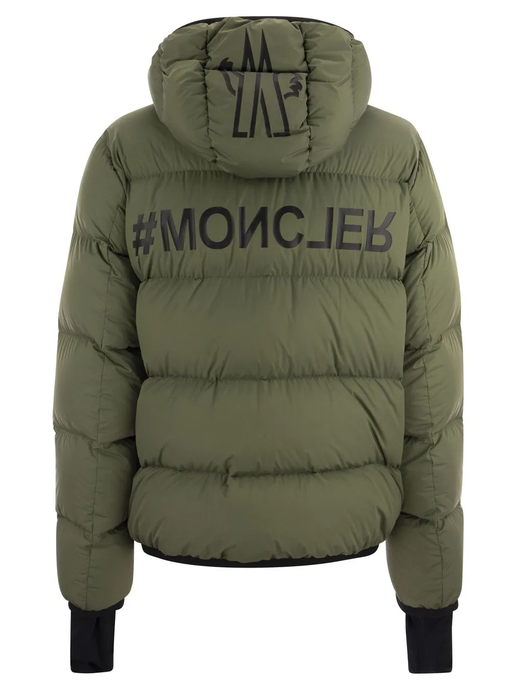 Moncler Grenoble Adret Logo Printed Padded Jacket