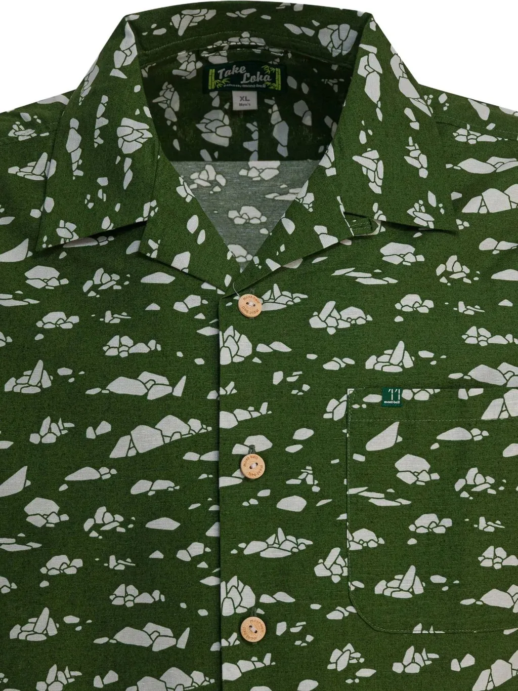 Montbell Graphic Camp-Collar Shirt