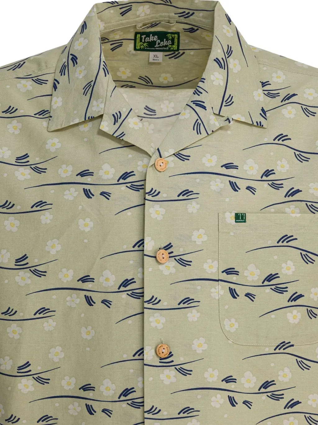 Montbell Graphic Camp Collar Shirt