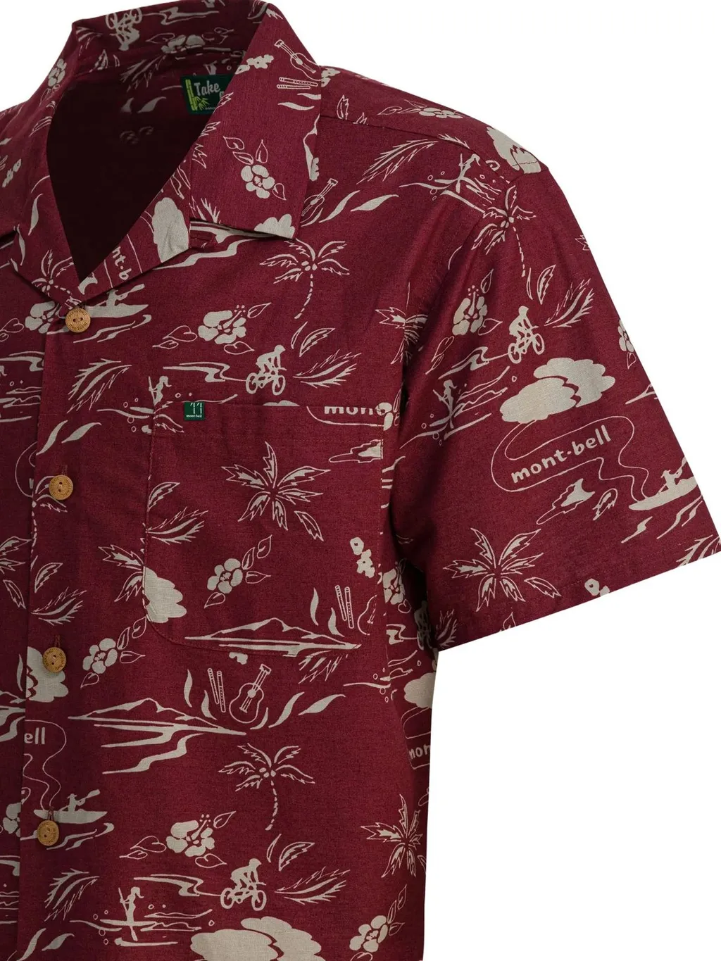 Montbell Graphic Camp Collar Shirt
