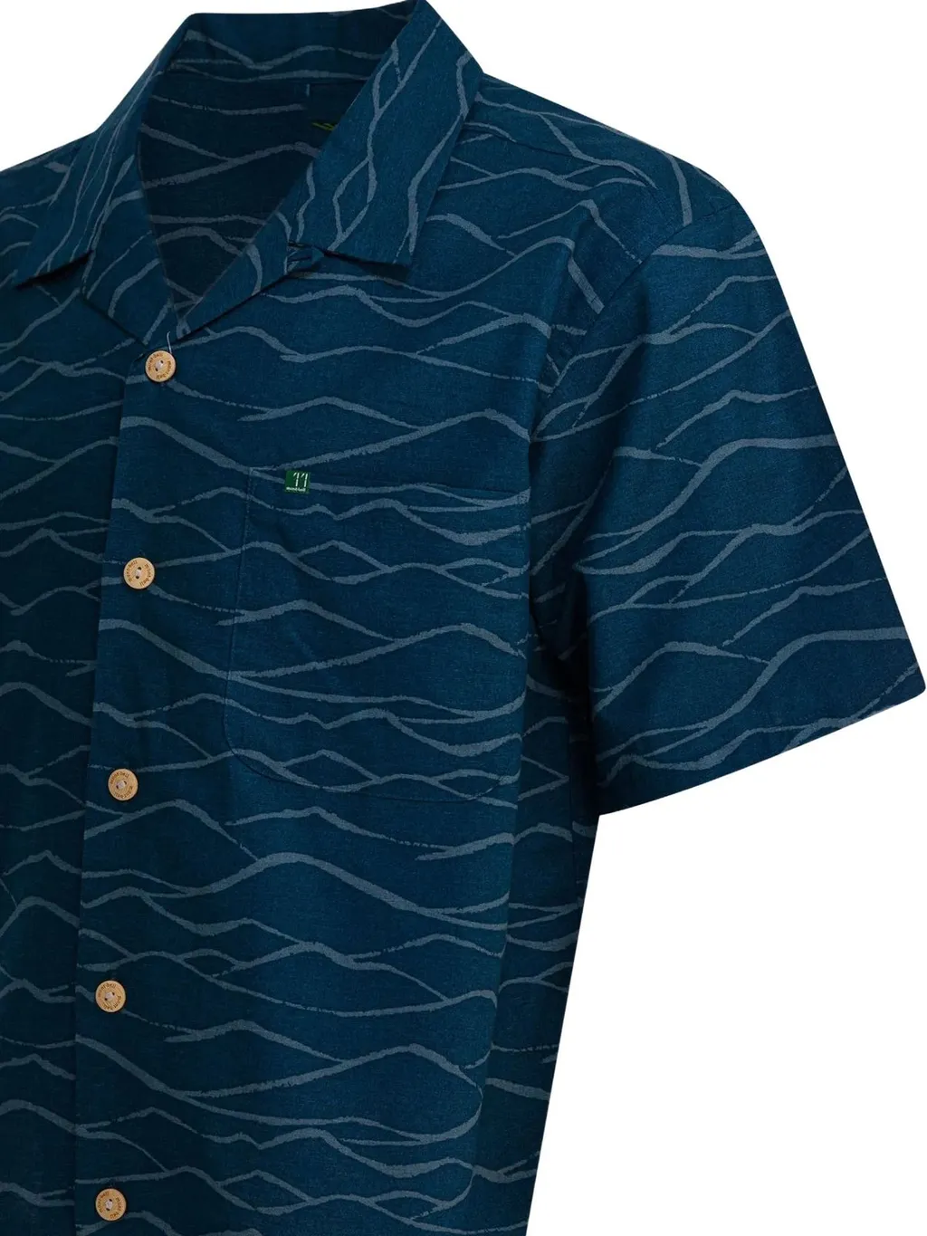 Montbell Graphic Camp-Collar Shirt