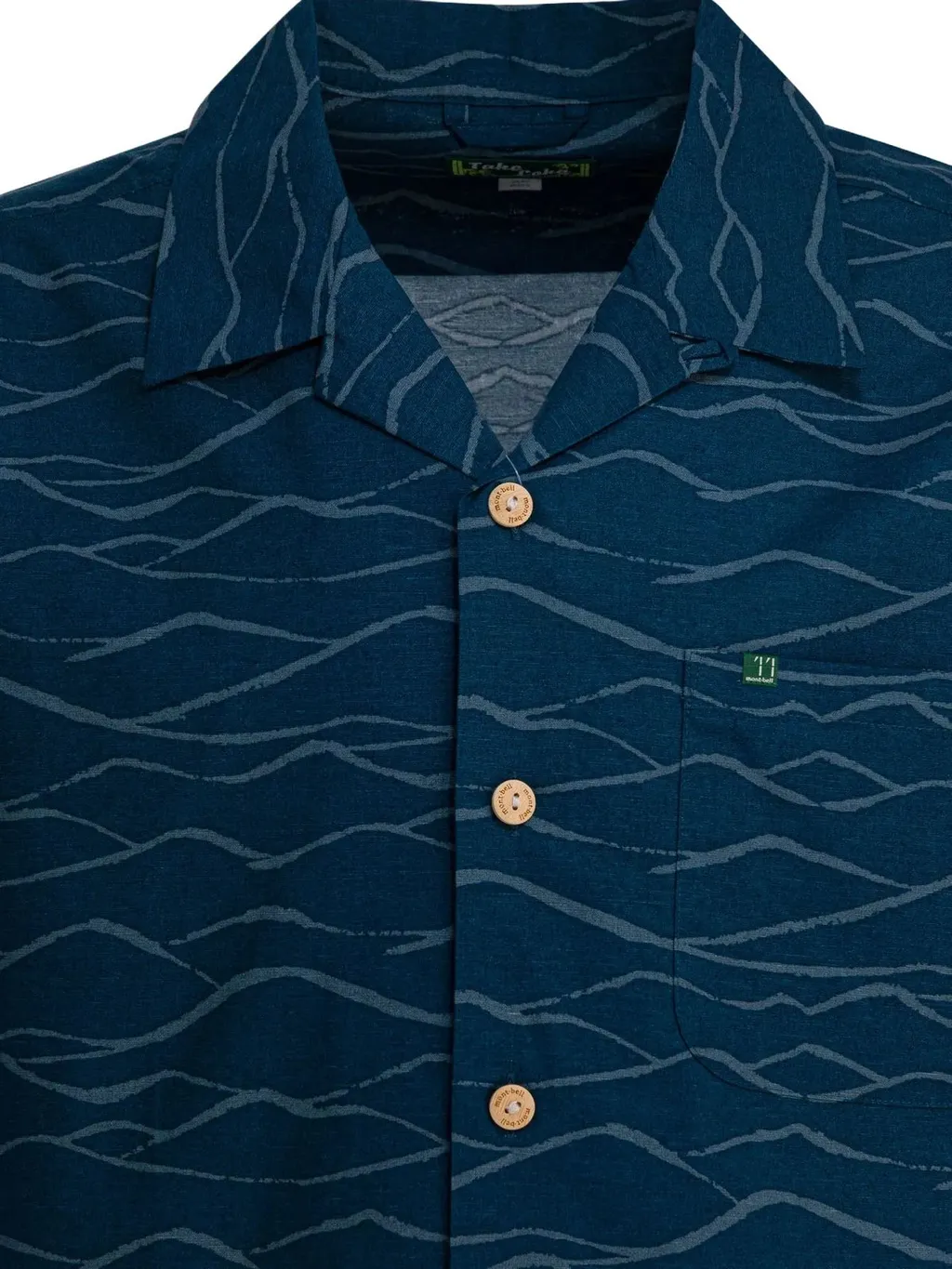Montbell Graphic Camp-Collar Shirt