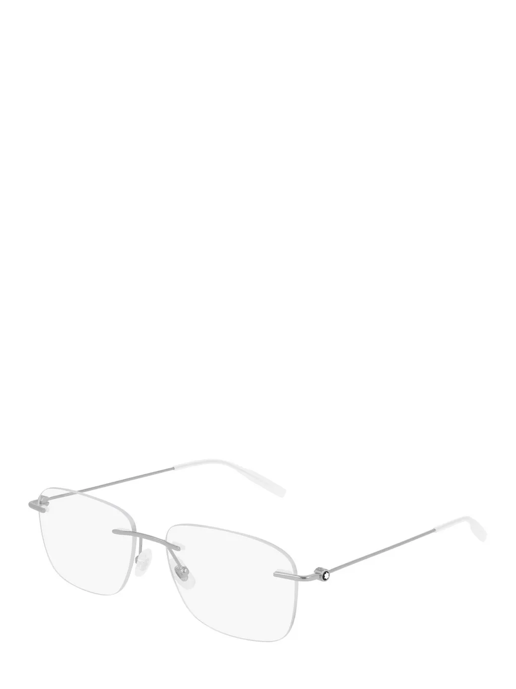 Montblanc Eyewear Rimless Square Glasses