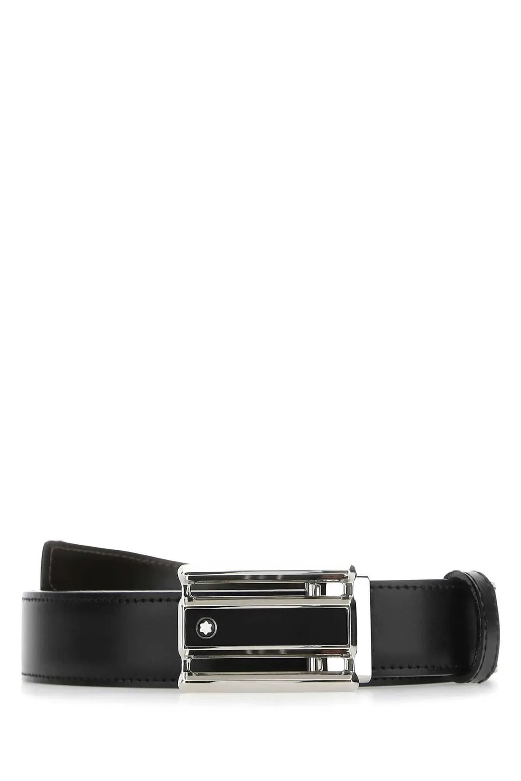 Montblanc Reversible Logo Detailed Buckle Belt