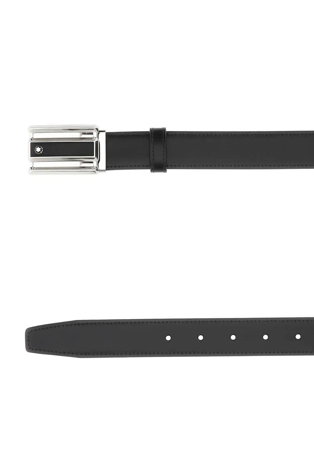 Montblanc Reversible Logo Detailed Buckle Belt
