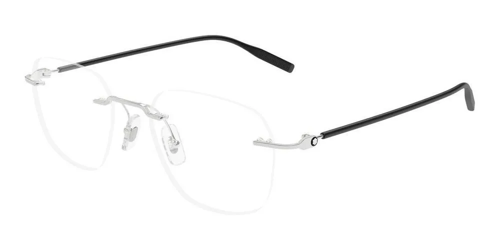 Montblanc Eyewear Rectangle Frame Glasses