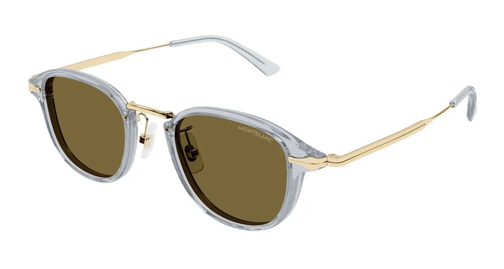 Montblanc Eyewear Round Frame Sunglasses