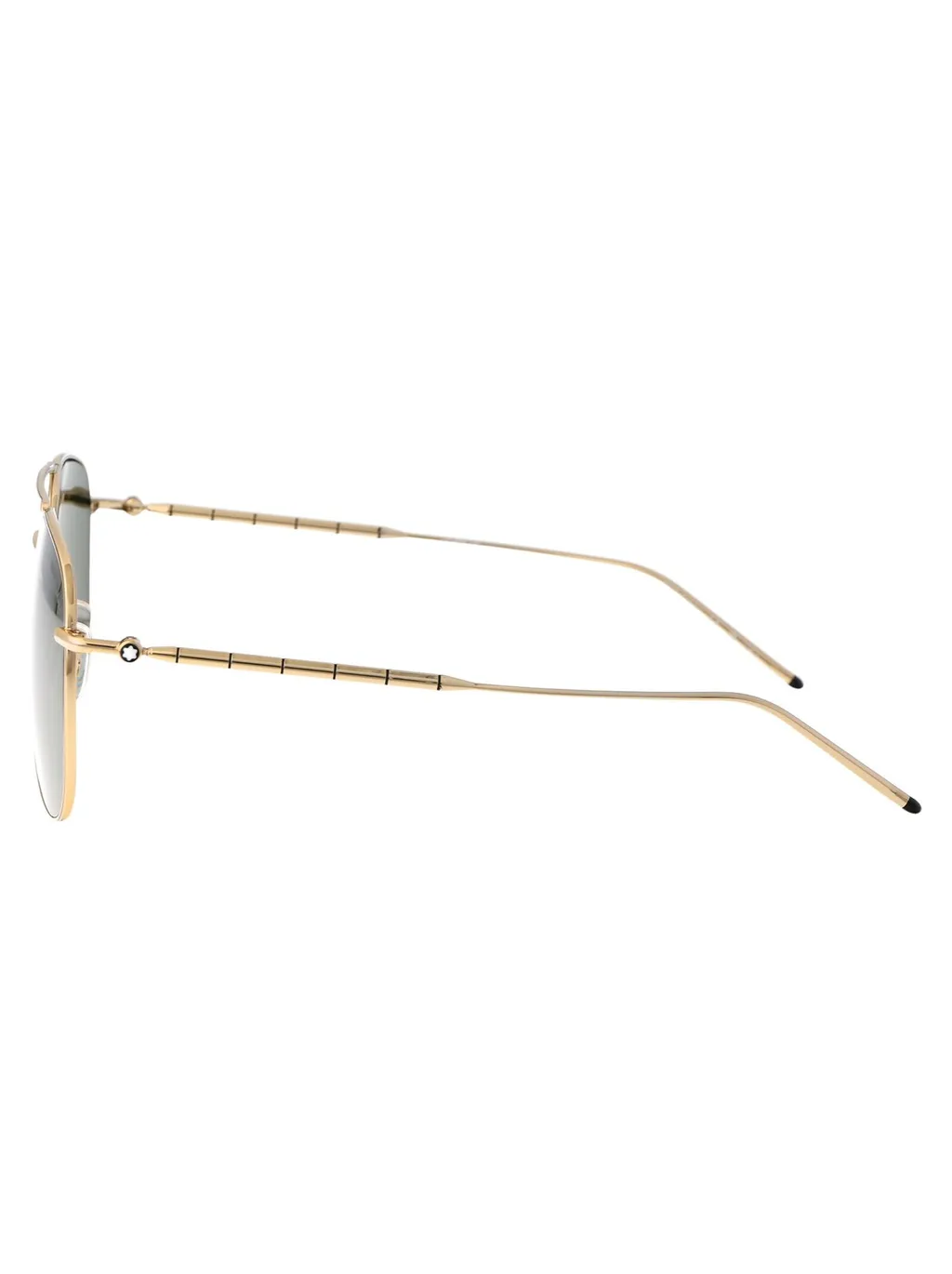 Montblanc Eyewear Aviator Frame Sunglasses