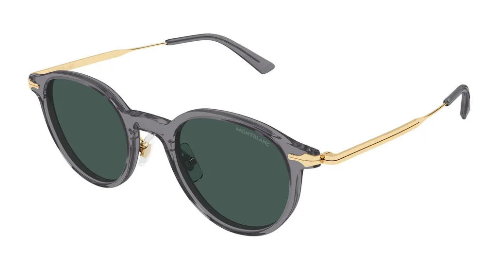 Montblanc Eyewear Round Frame Sunglasses