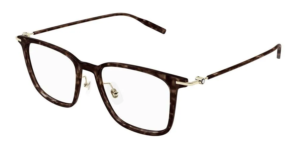 Montblanc Eyewear Square Frame Glasses