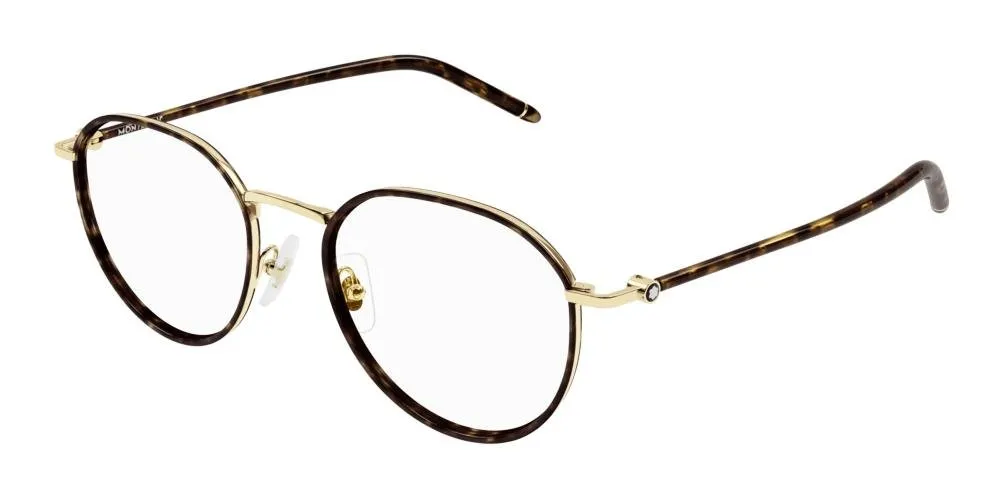 Montblanc Eyewear Round Frame Glasses