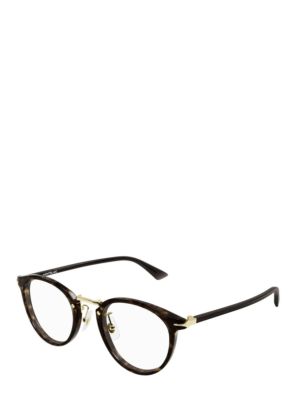 Montblanc Eyewear Round Frame Glasses