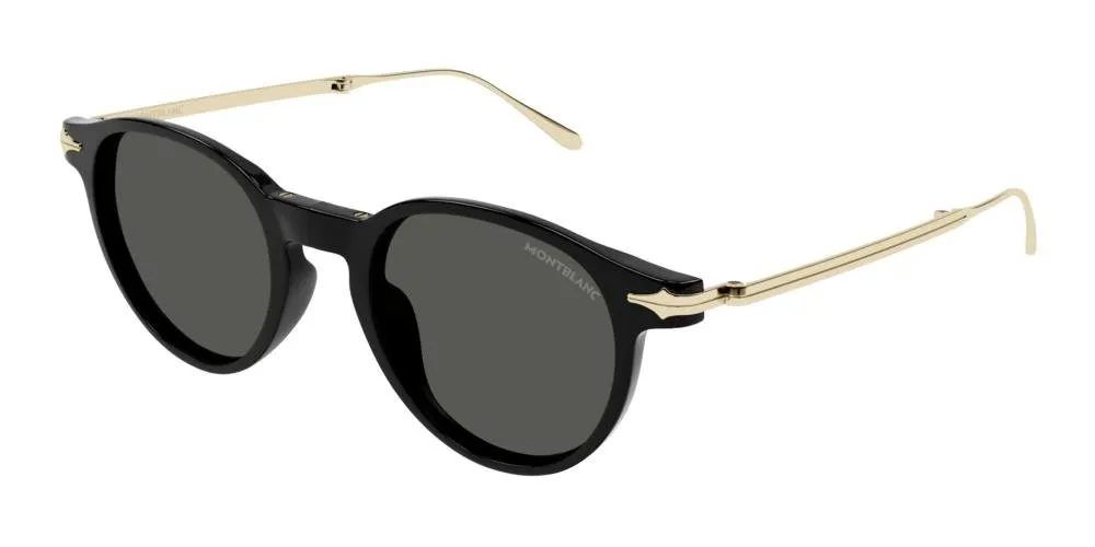 Montblanc Eyewear Round Frame Sunglasses