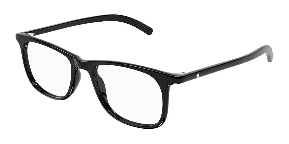 Montblanc Eyewear Square-Frame Logo-Engraved Glasses