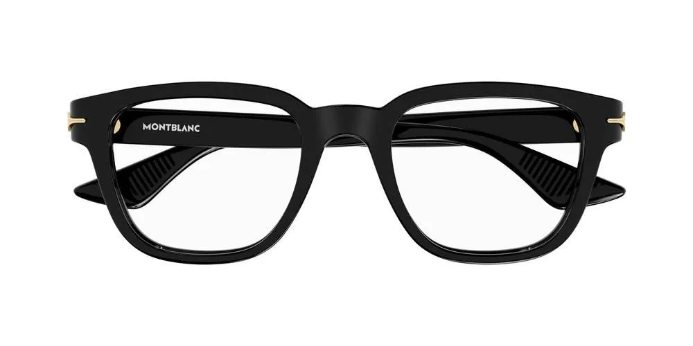 Montblanc Eyewear Rectangular Frame Glasses