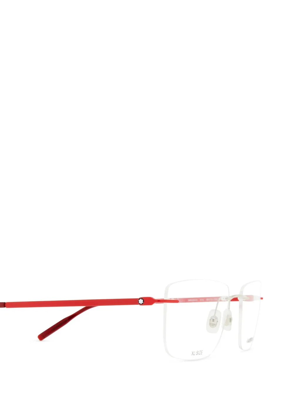 Montblanc Eyewear Rectangular Frame Glasses