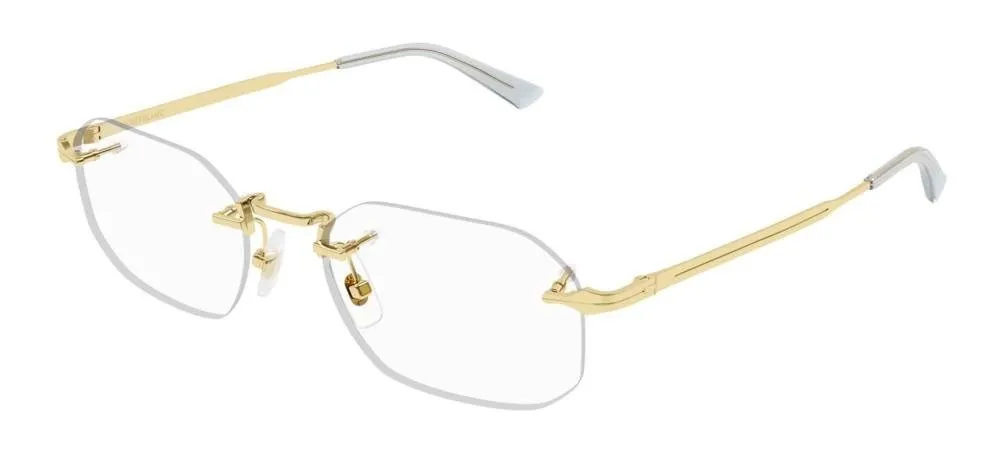 Montblanc Eyewear Geometric Frame Glasses