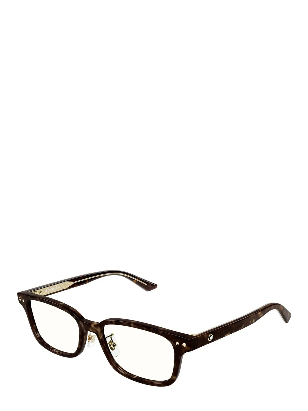 Montblanc Eyewear Rectangular Frame Glasses
