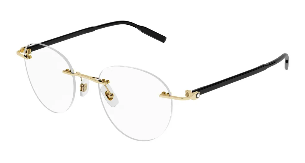 Montblanc Eyewear Round Frame Glasses