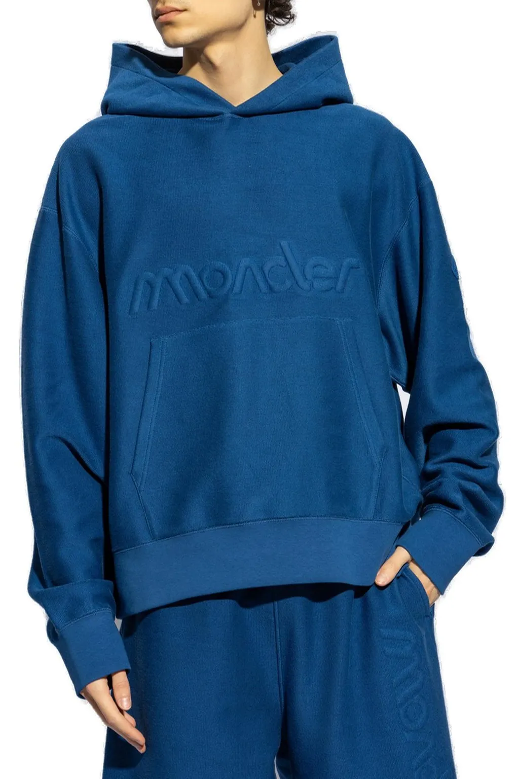 Moncler Logo Embossed Hoodie