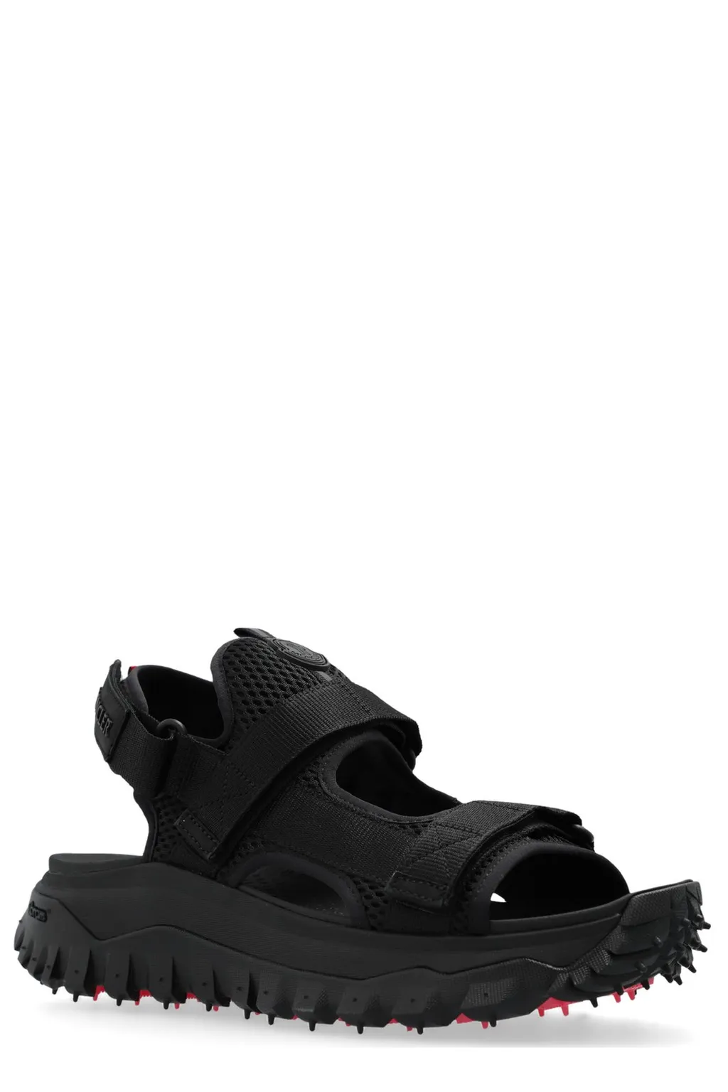 Moncler Trailgrip Round-Toe Sandals