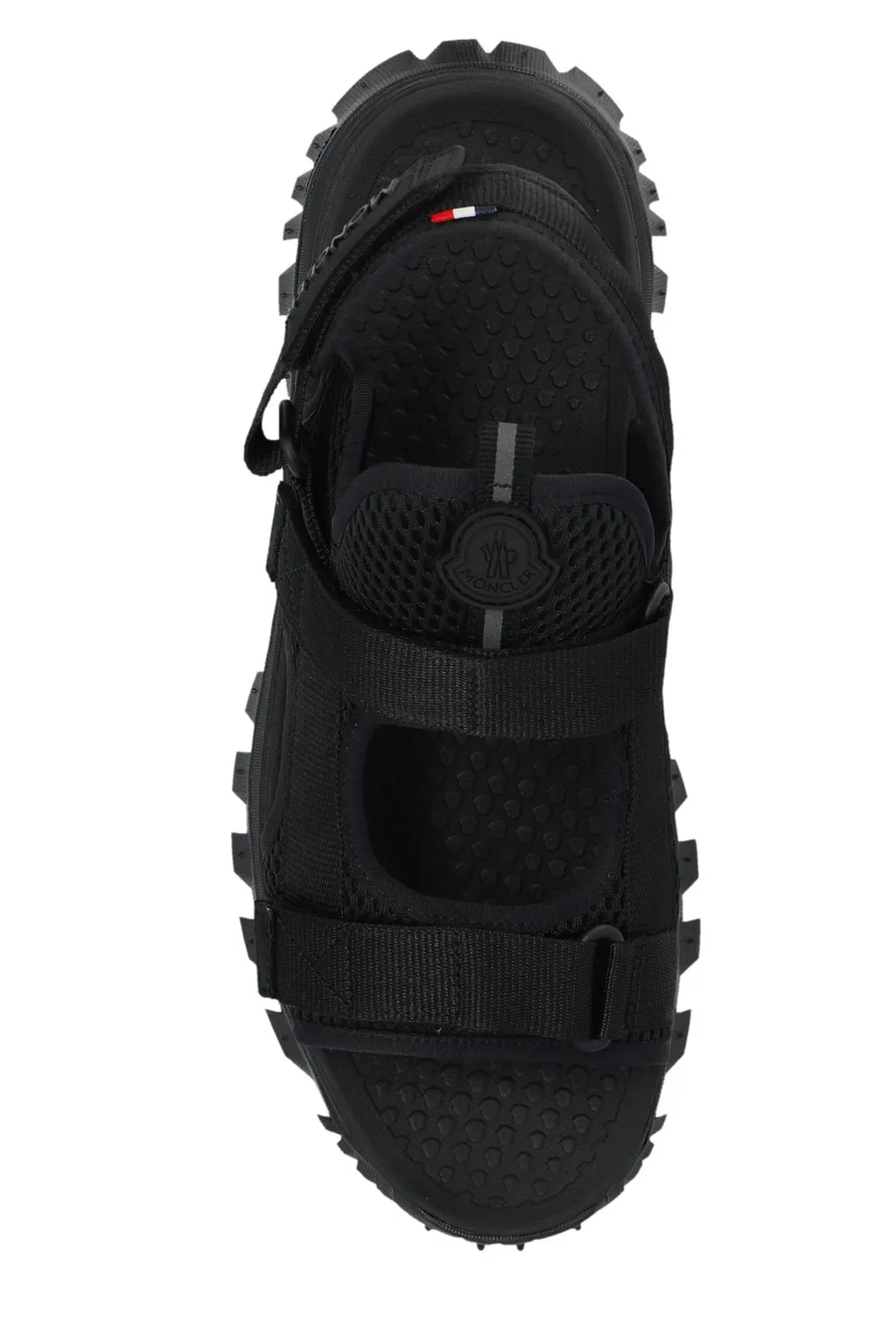 Moncler Trailgrip Round-Toe Sandals
