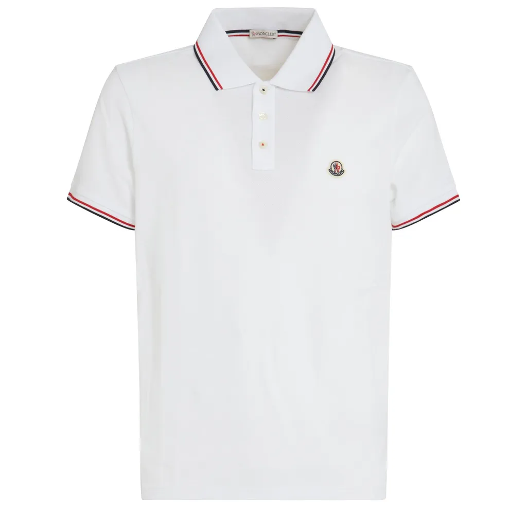 Moncler Logo Patch Polo Shirt