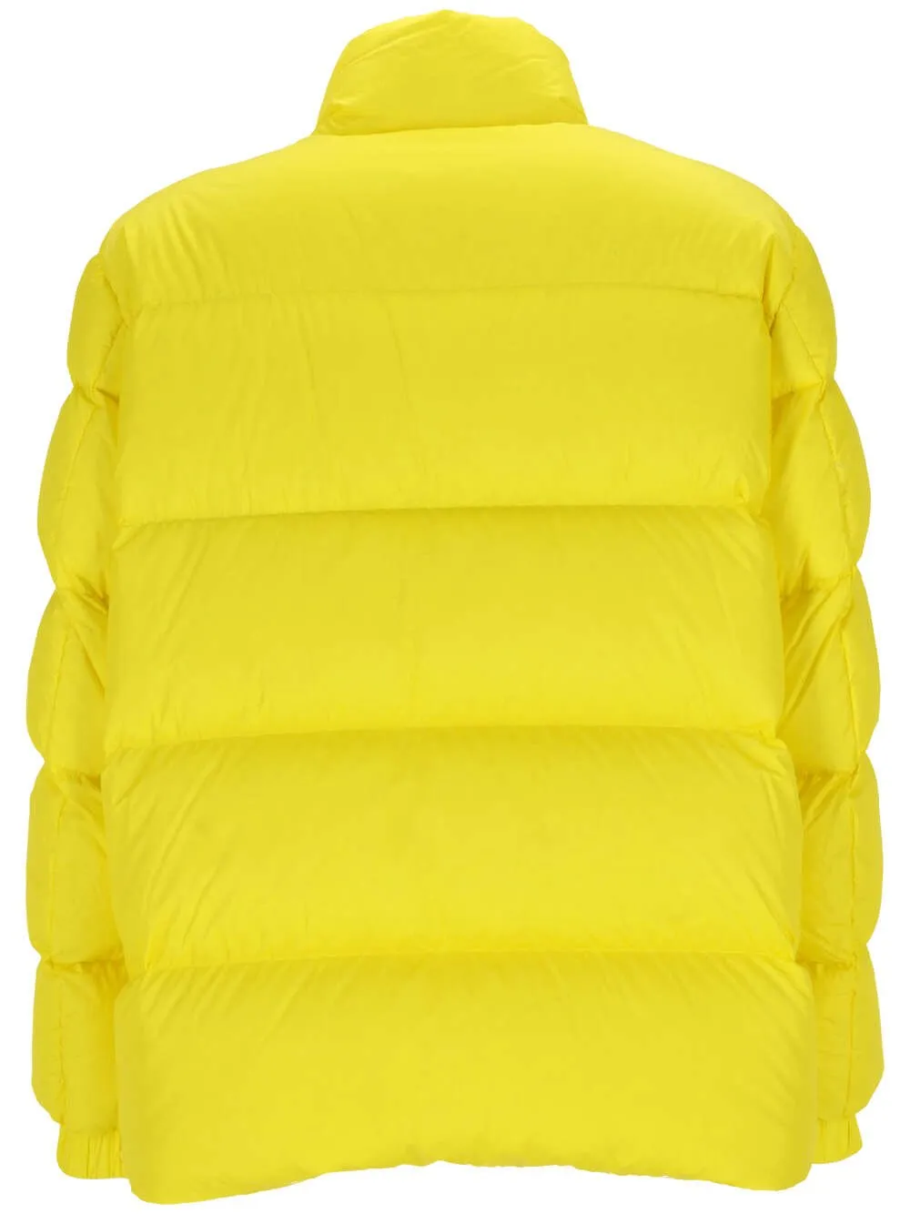 Moncler Logo Patch Zip-Up Puffer Jacket