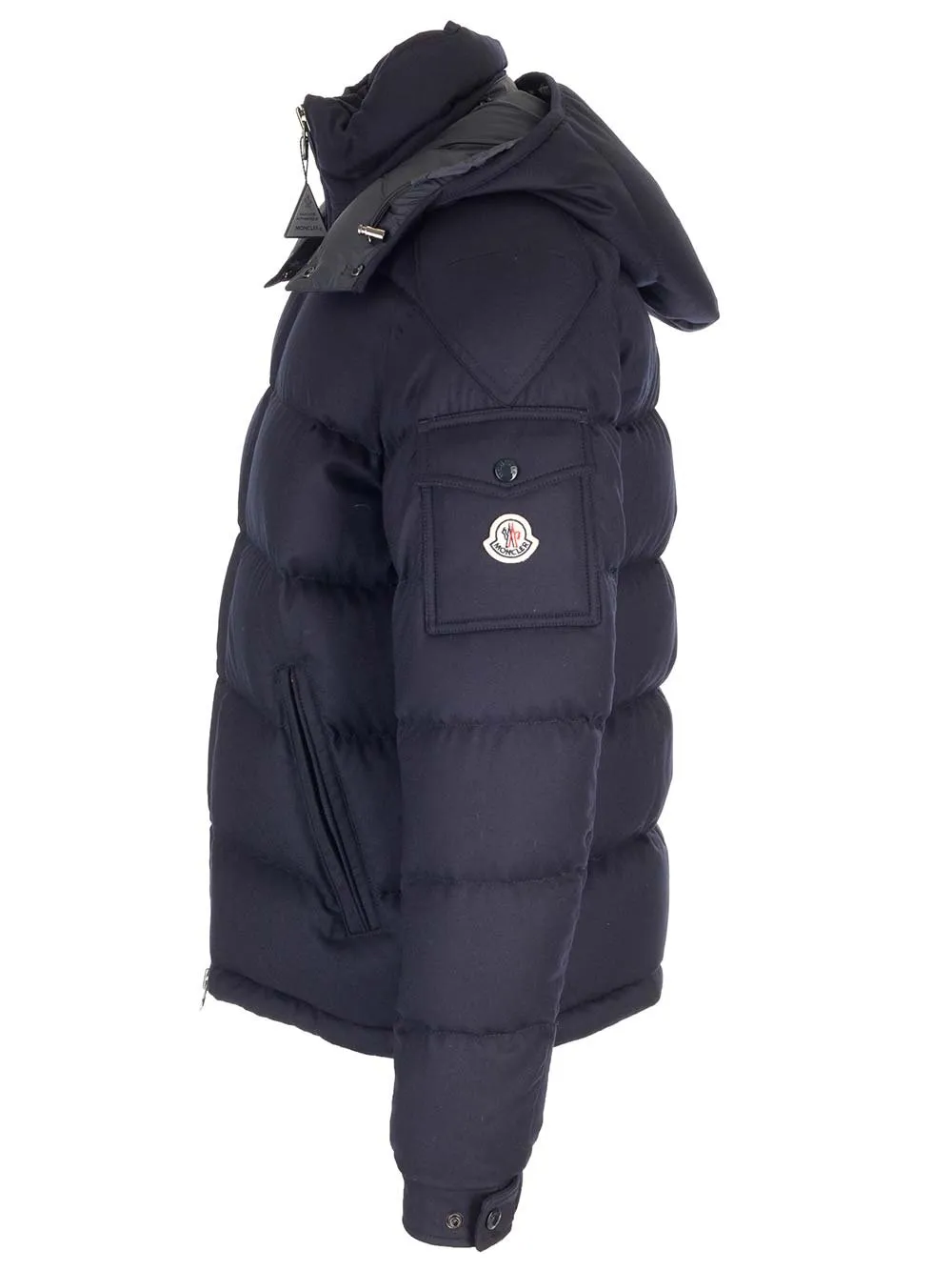 Moncler Hooded Zip-Up Padded Jacket