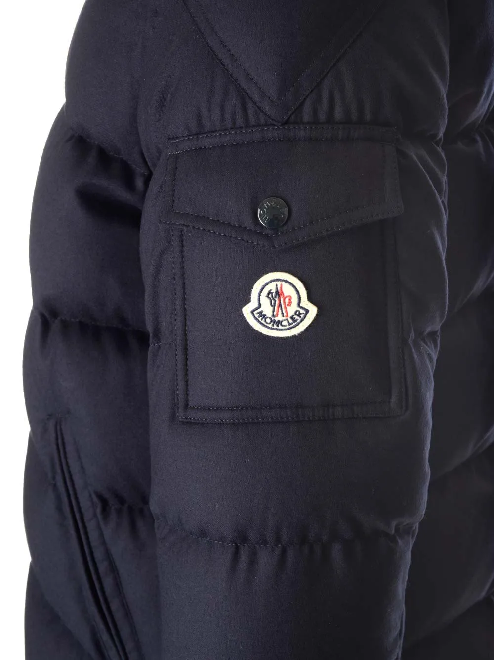 Moncler Hooded Zip-Up Padded Jacket