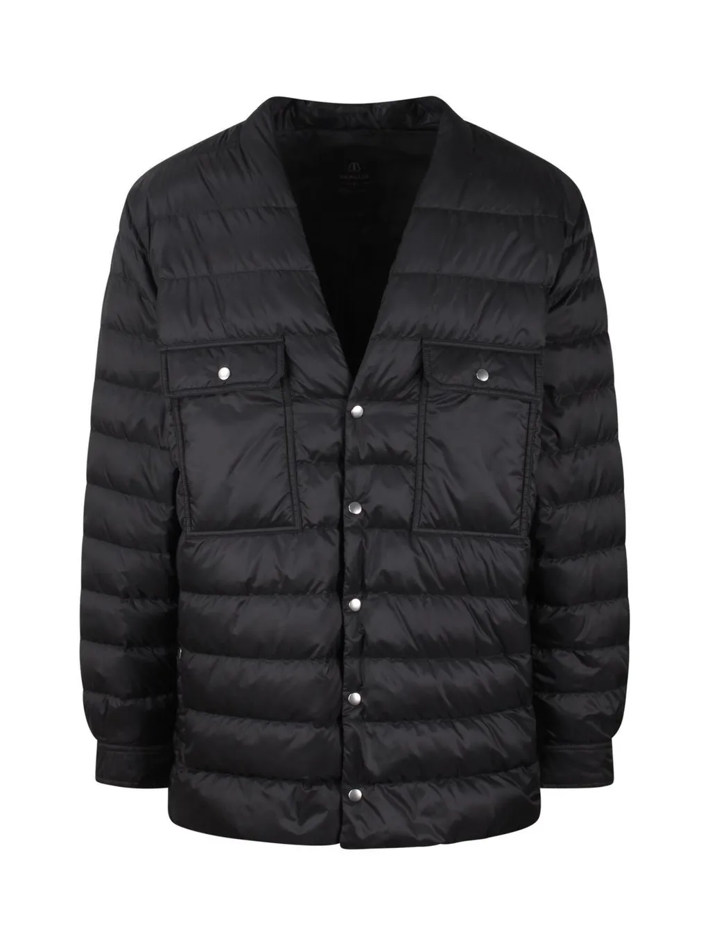 Moncler + Rick Owens V-Neck Padded Jacket