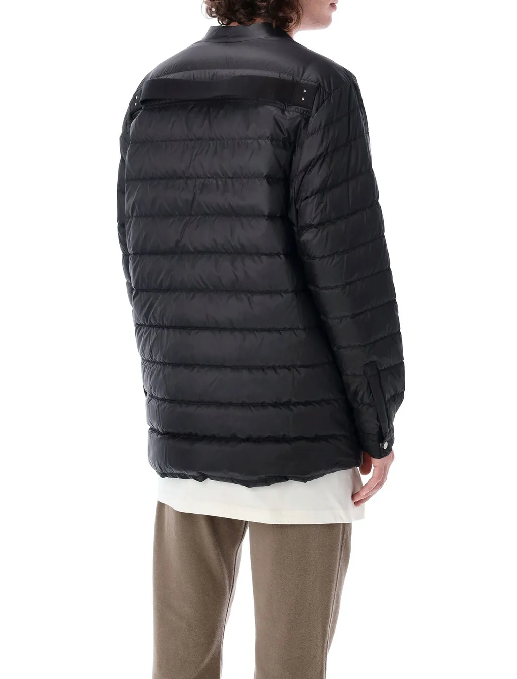 Moncler + Rick Owens V-Neck Padded Jacket