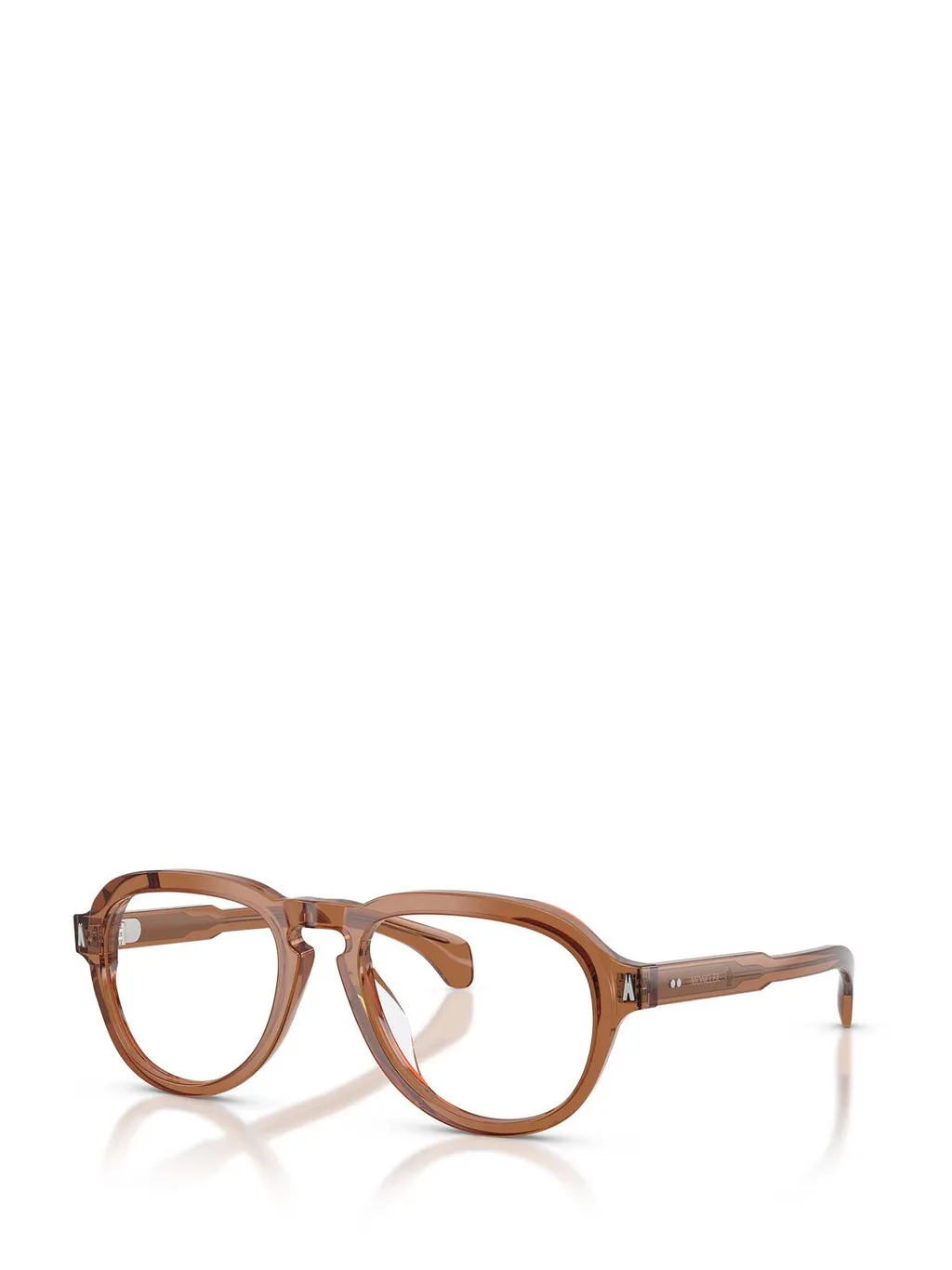 Moncler Eyewear Aviator Frame Glasses