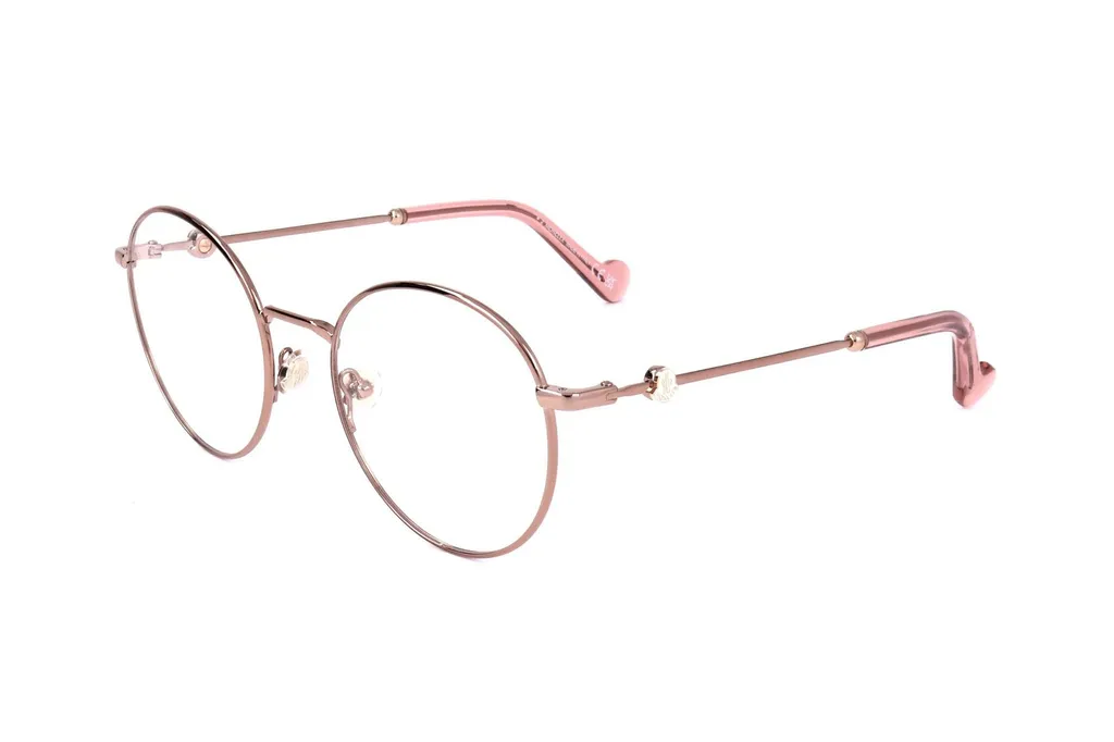Moncler Eyewear Oval Frame Glasses