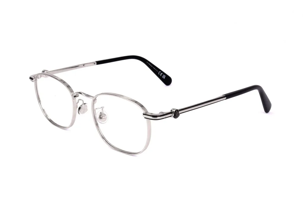Moncler Eyewear Oval Frame Glasses