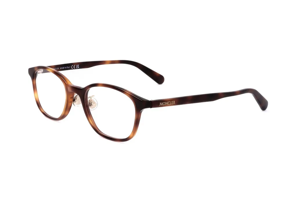 Moncler Eyewear Oval Frame Glasses