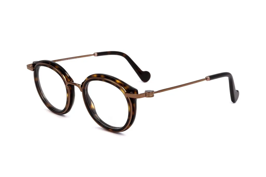 Moncler Eyewear Round Frame Glasses