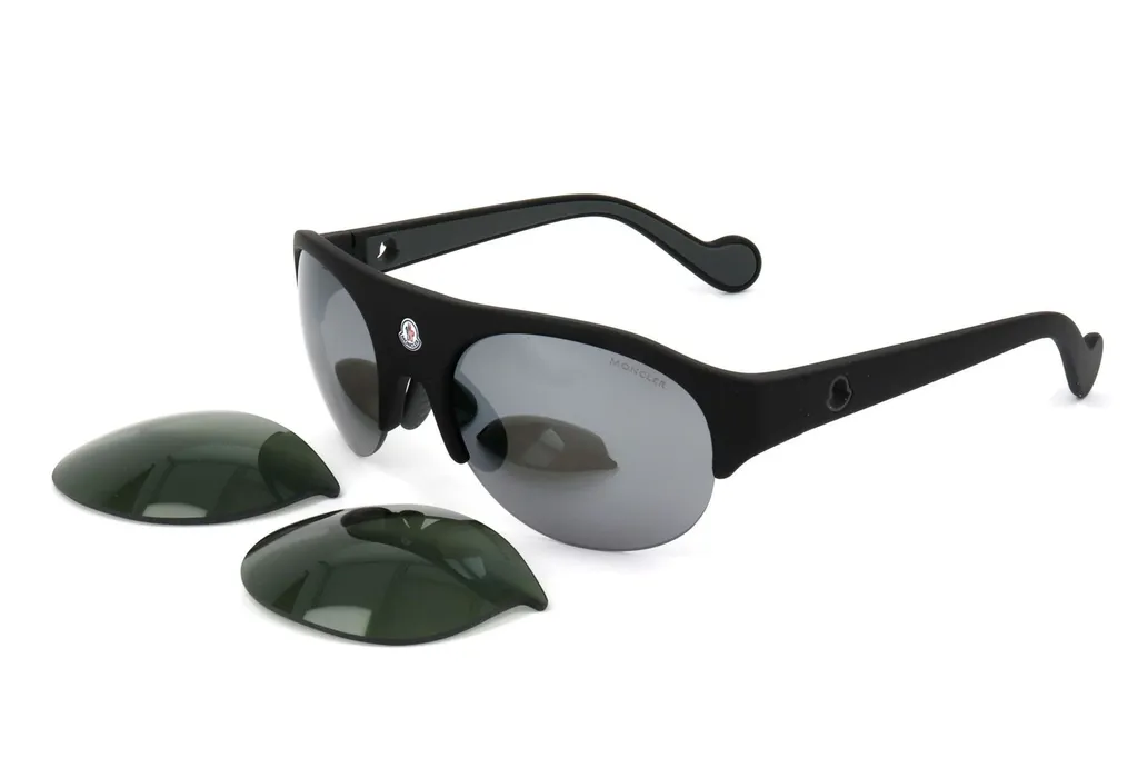 Moncler Eyewear Oval Frame Sunglasses