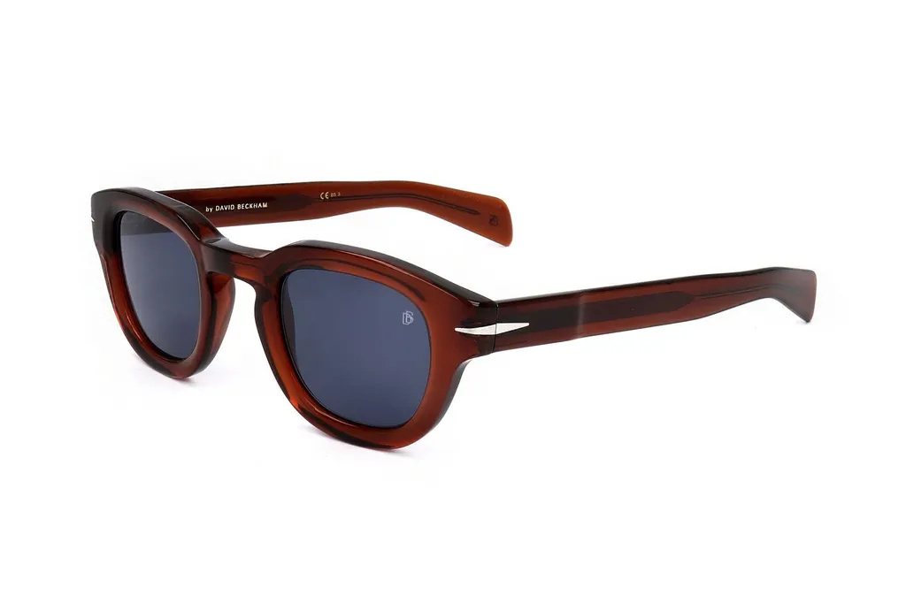 Eyewear By David Beckham Square Frame Full Rim Sunglasses