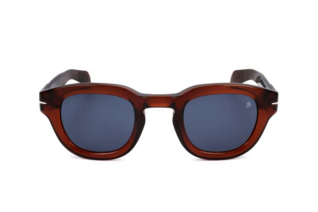 Eyewear By David Beckham Square Frame Full Rim Sunglasses