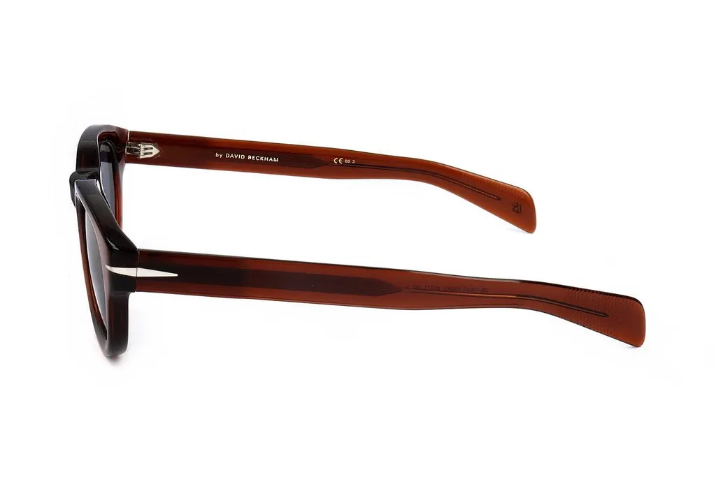 Eyewear By David Beckham Square Frame Full Rim Sunglasses
